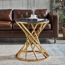 Round Coffee Table and Side