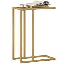 HOMCOM C-Shaped Side Table