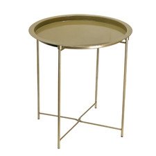 Metal Side Table Detachable