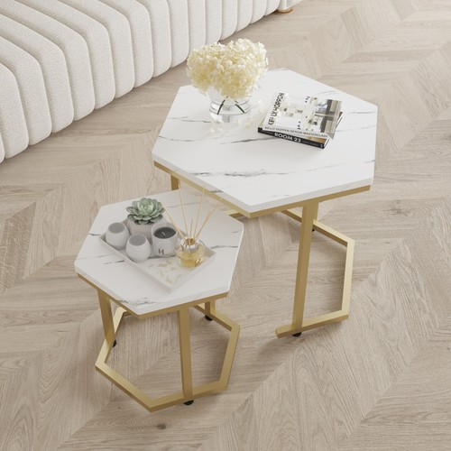 Nesting white marble - of,
