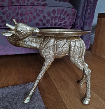 Gold Giraffe Side Table Coffee