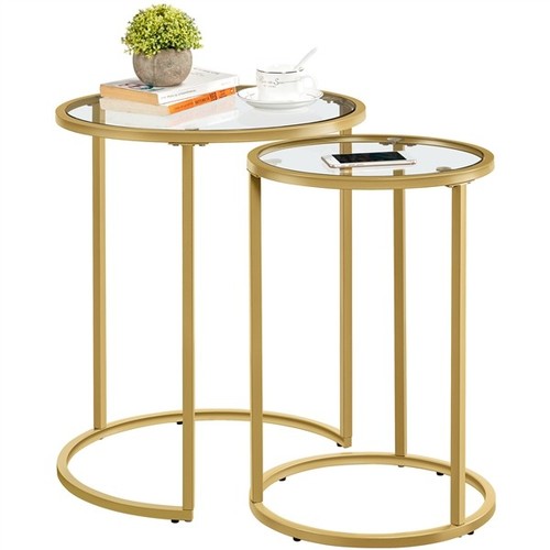 Round nesting side - nesting, table
